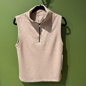 Danskin 2pc Luxe Zip Tank & Gaucho, NWT